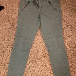 Green Jegging Ankle Super Stretch